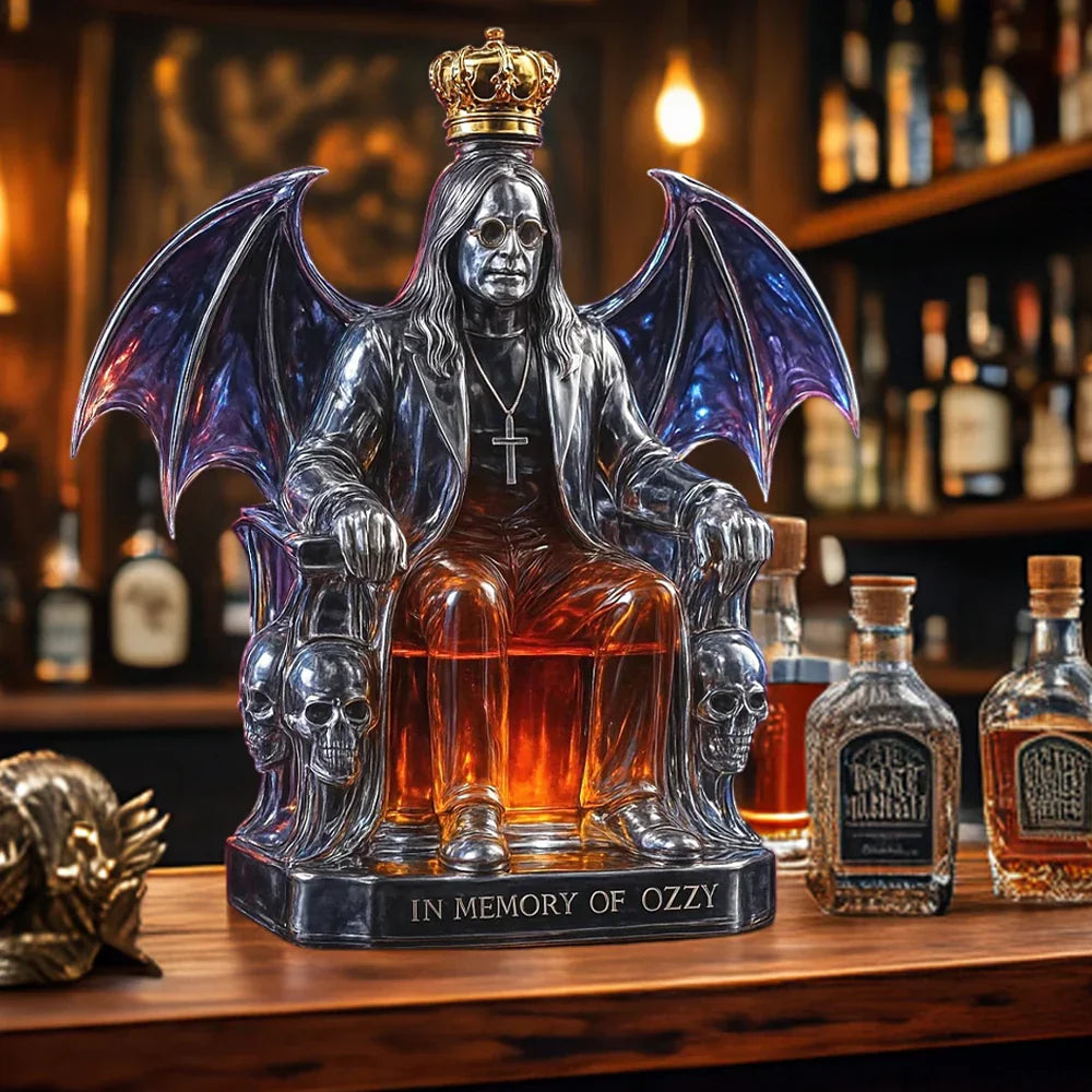Whisky Bottle "In Honor of Ozzy"