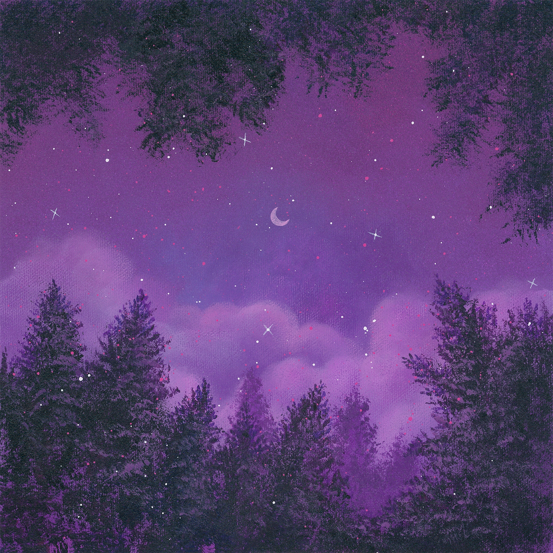 Beautiful Purple Night ✨ 