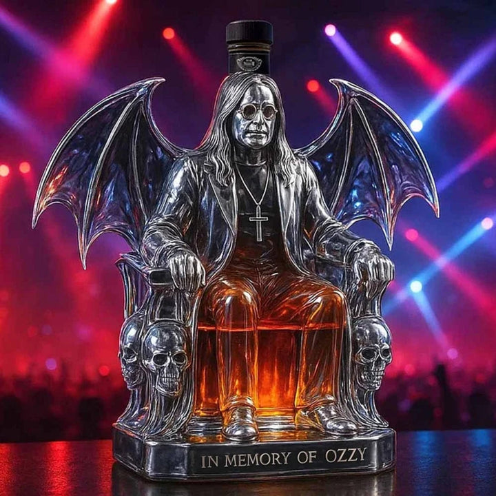 Whisky Bottle "In Honor of Ozzy"