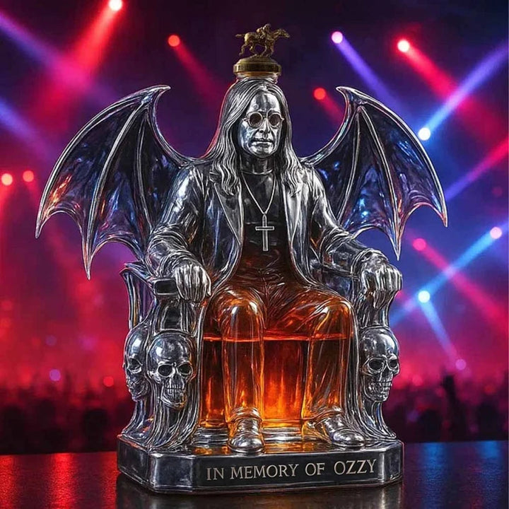 Whisky Bottle "In Honor of Ozzy"