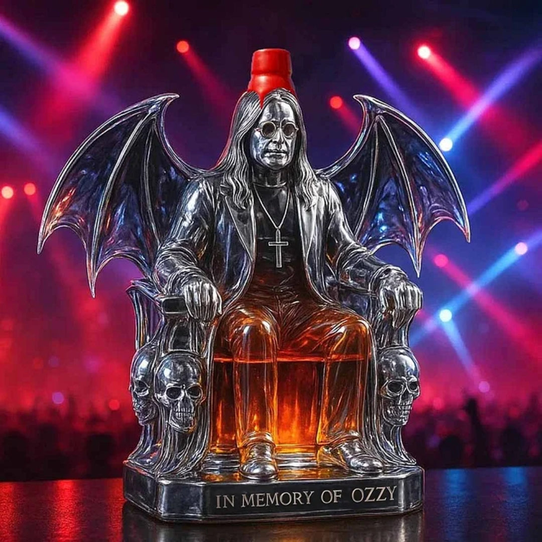 Whisky Bottle "In Honor of Ozzy"